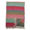 Isnel Throw, Green, Recycled Cotton