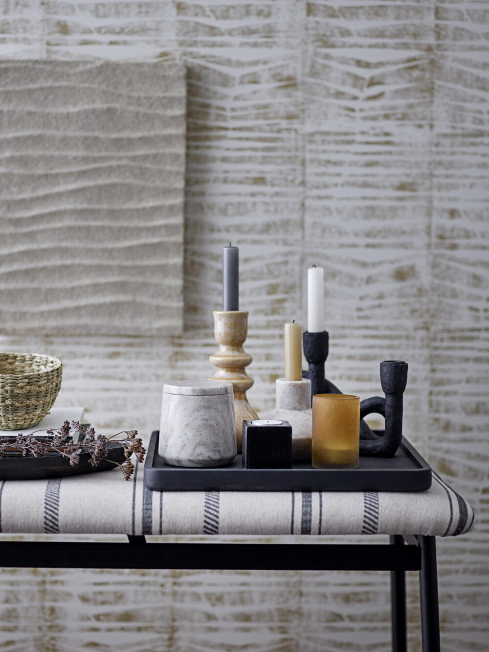 Estel Votive, Black, Soapstone - Image 4