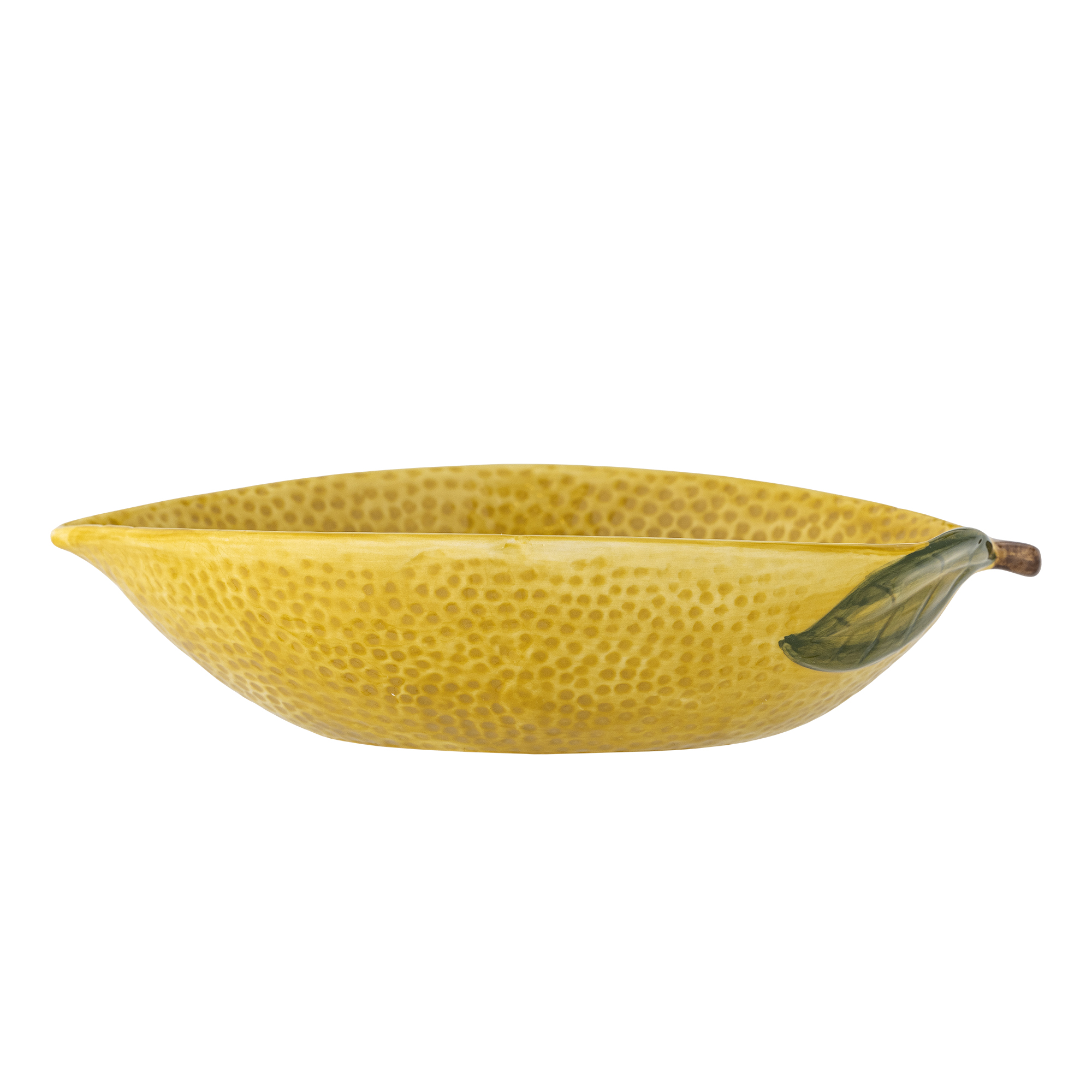 Limone Bowl, Yellow, Stoneware - Image 3