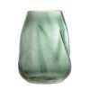 Ingolf Vase, Green, Glass
