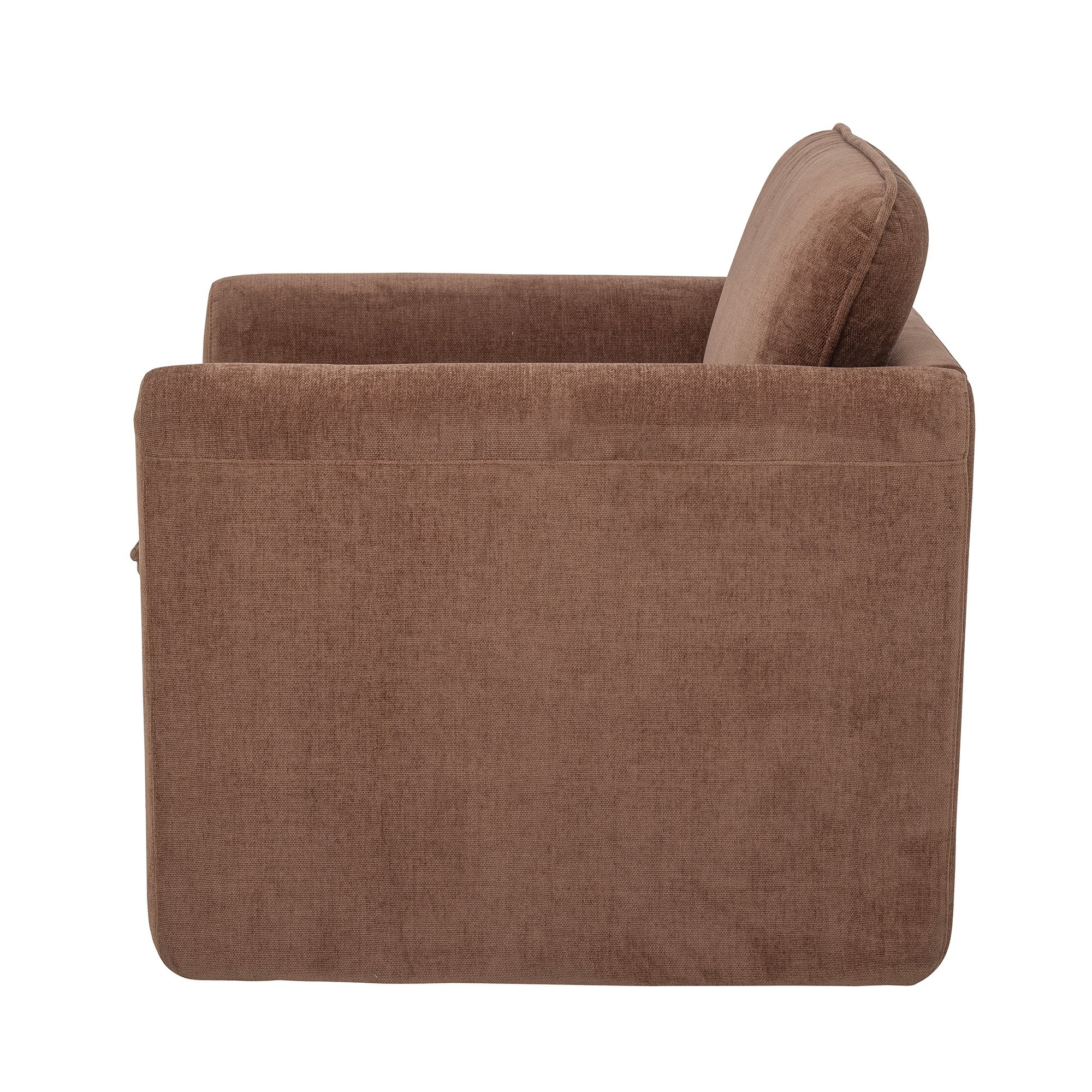 Paseo Lounge Chair, Brown, Polyester - Image 4