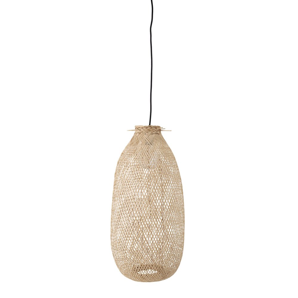 Evert Pendant Lamp, Nature, Bamboo
