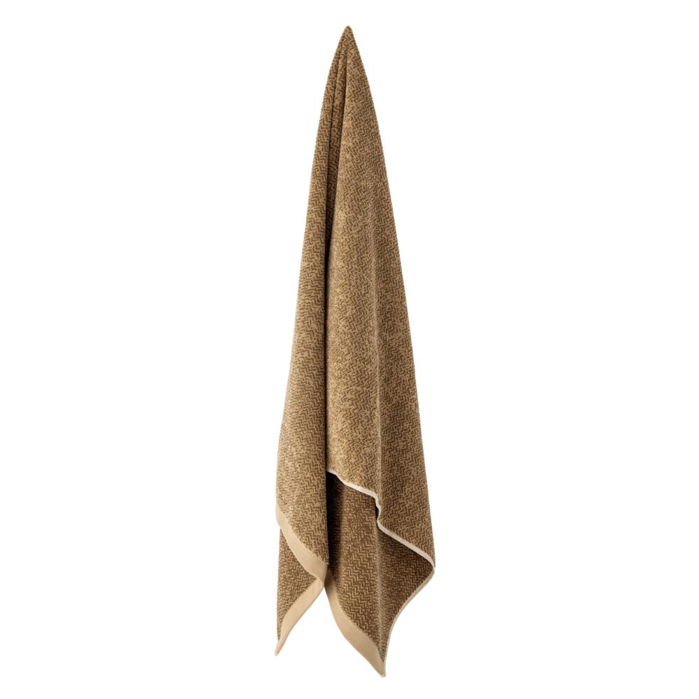 Kahla Towel, Brown, Cotton - Image 3