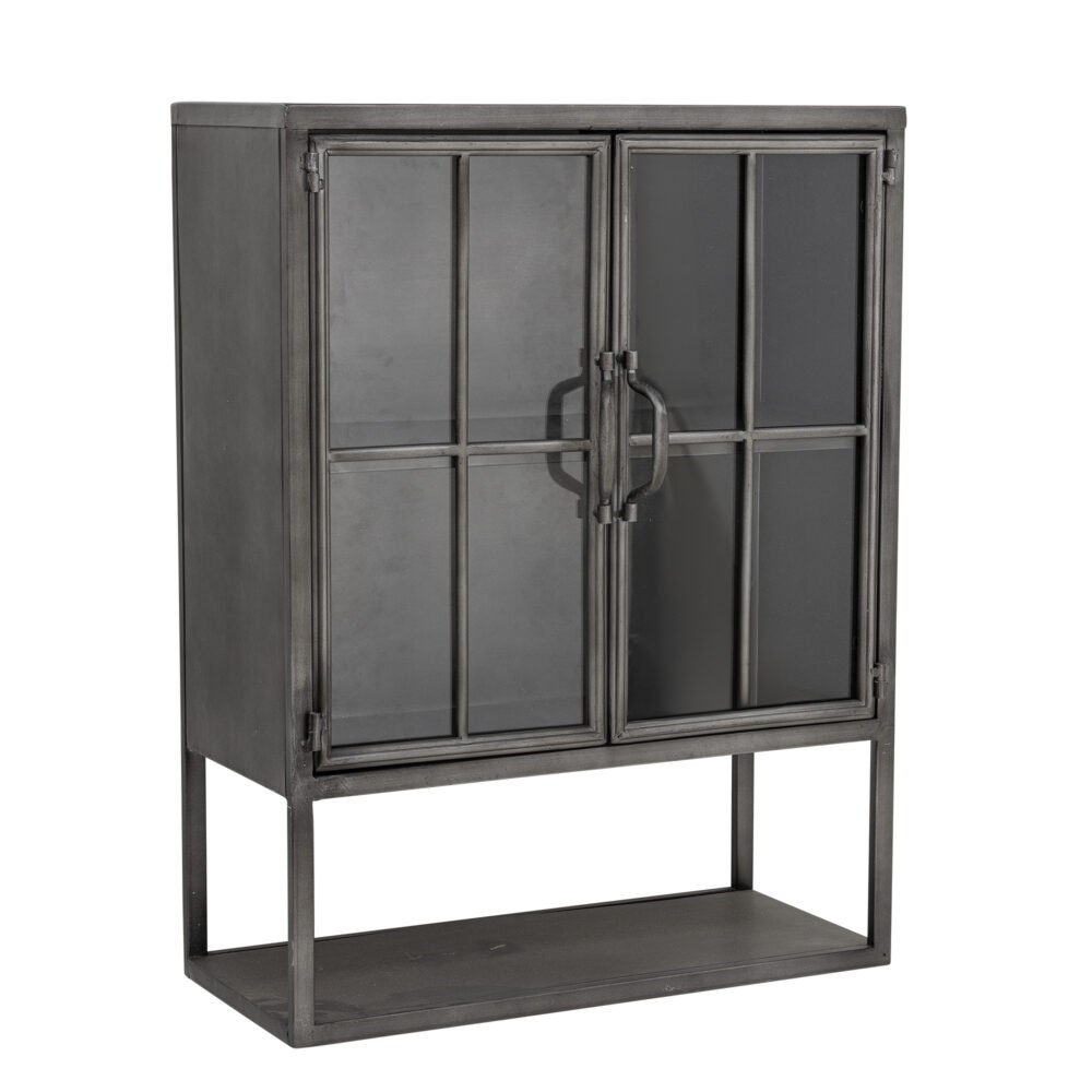 Sindre Cabinet, Black, Metal - Image 3