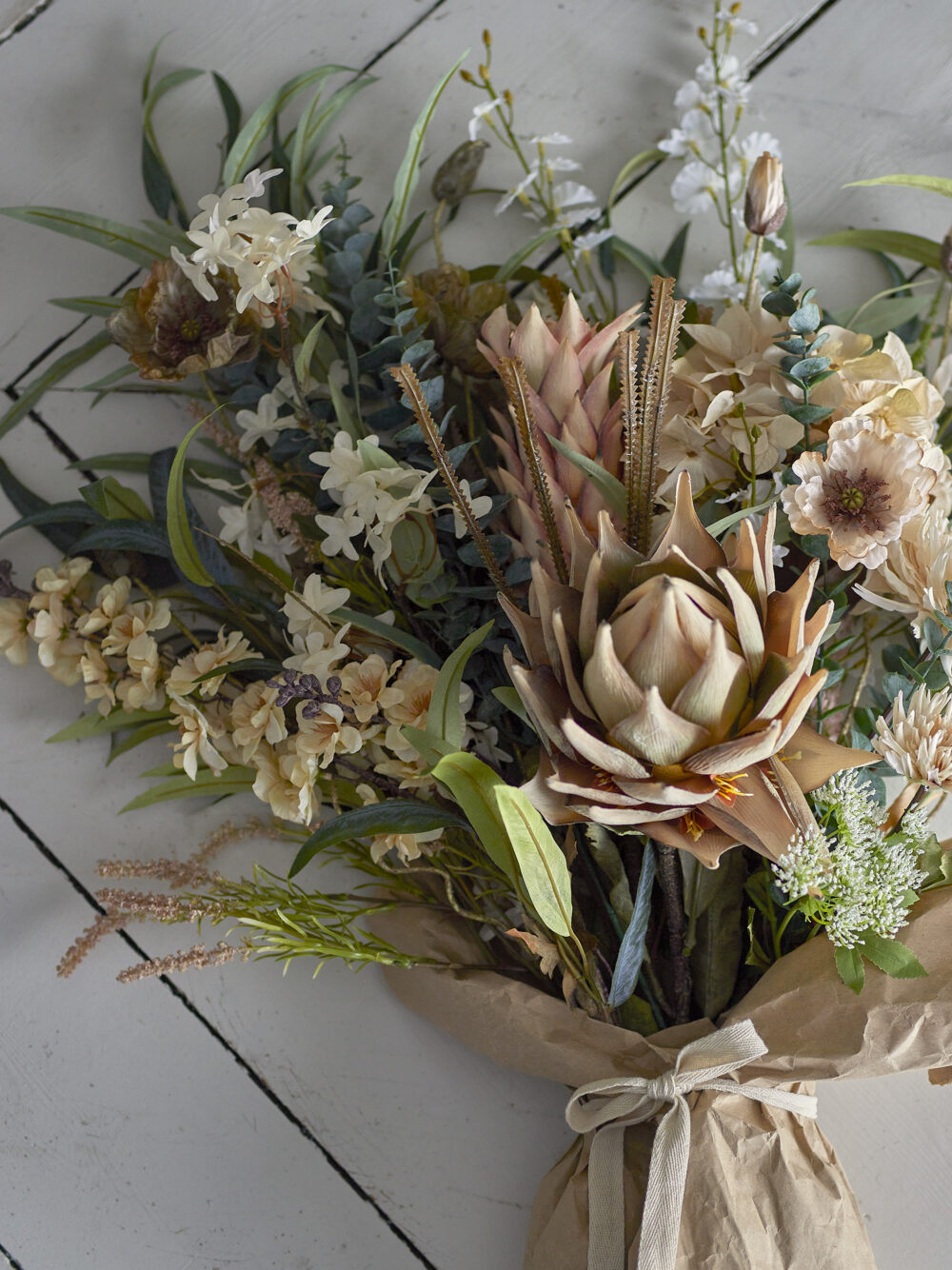 Hydrangea Stem, Nature, Artificial Flowers - Image 3