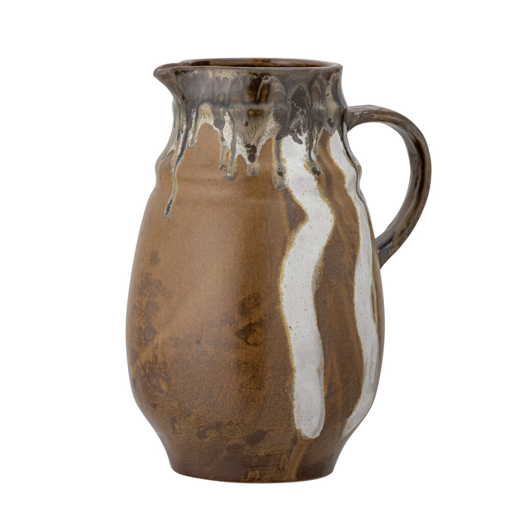 Willow Jug, Brown, Stoneware - Image 3