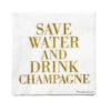 Lolly Napkin, White, FSC® Mix, Paper