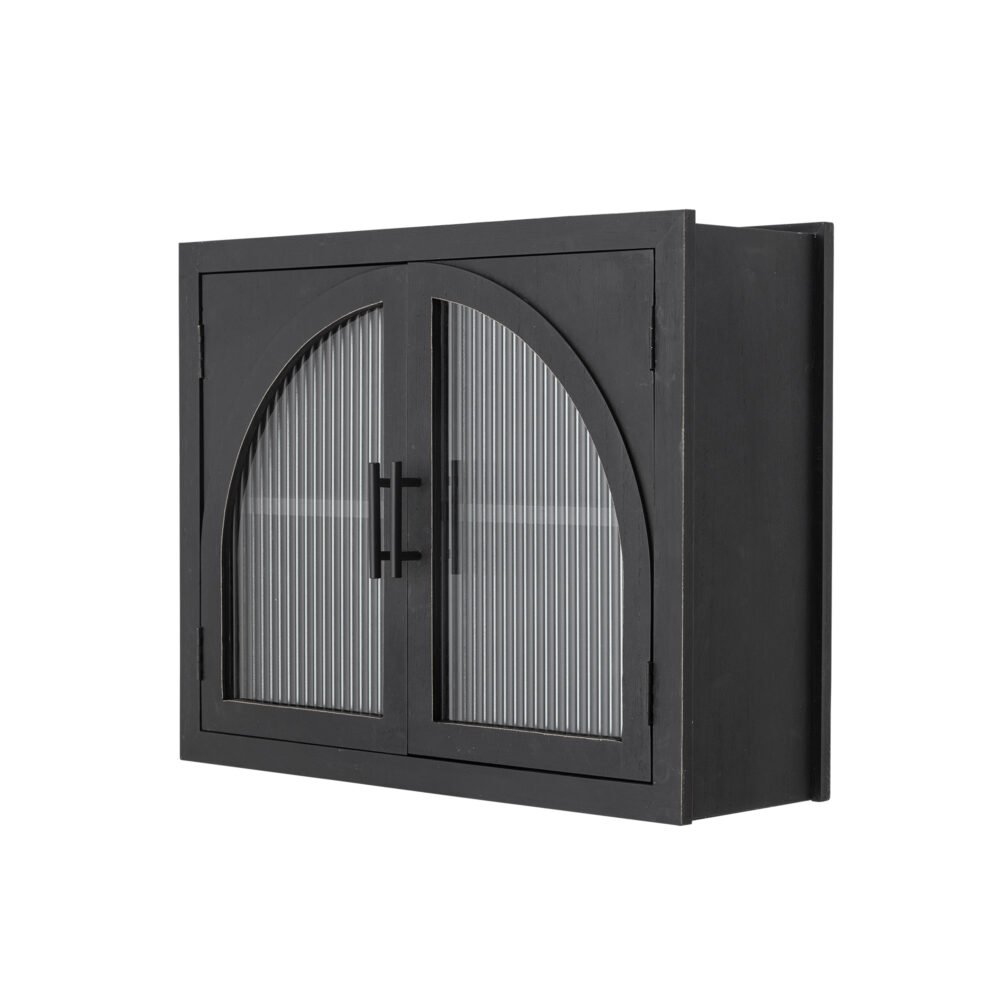 Lario Cabinet, Black, Pine - Image 3