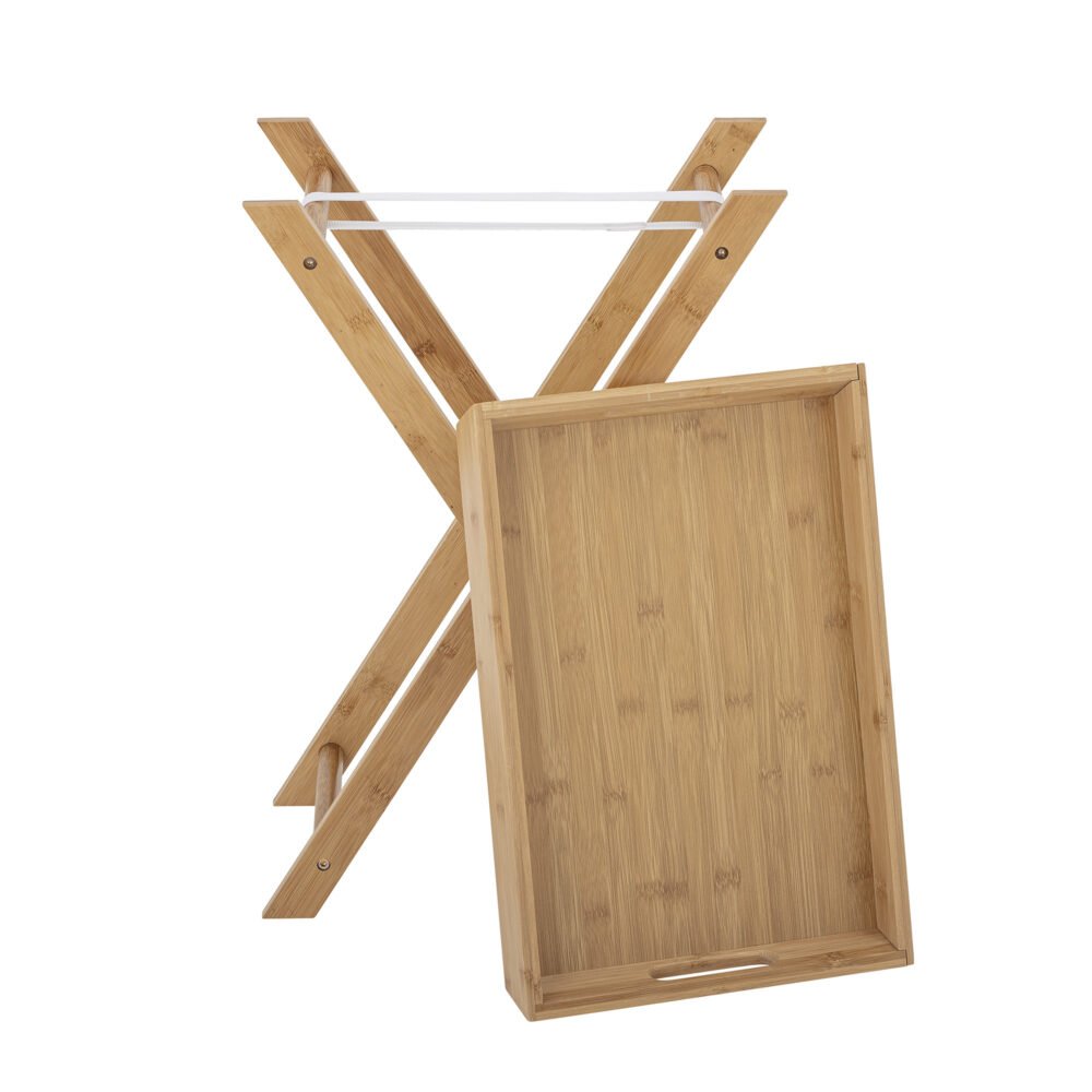 Adlene Tray Table, Nature, Bamboo - Image 4