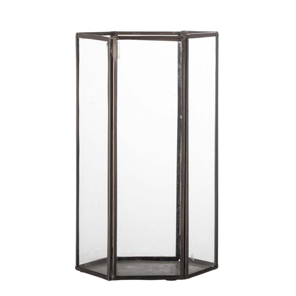 Acentia Lantern, Copper, Glass