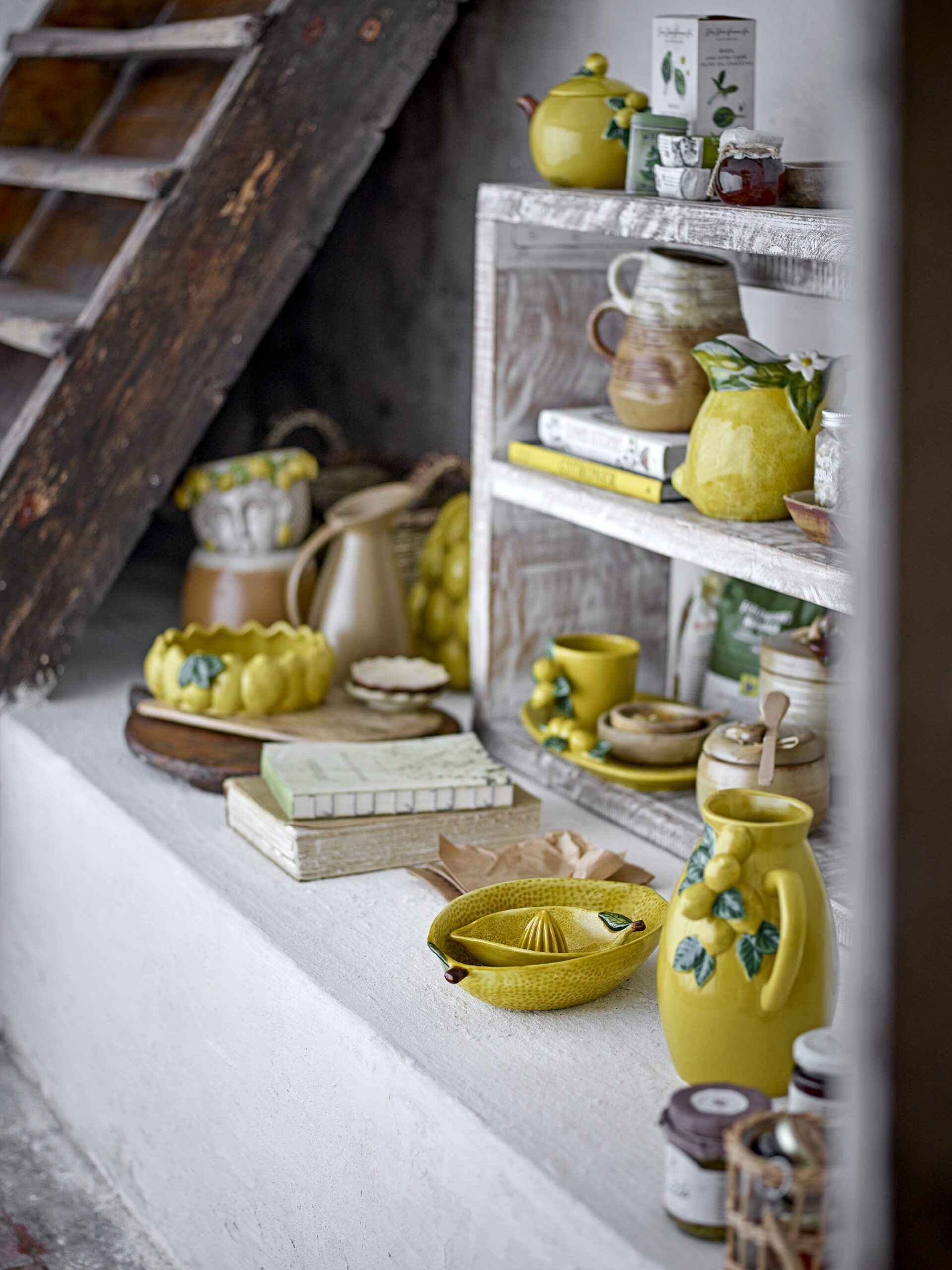 Limone Bowl, Yellow, Stoneware - Image 5