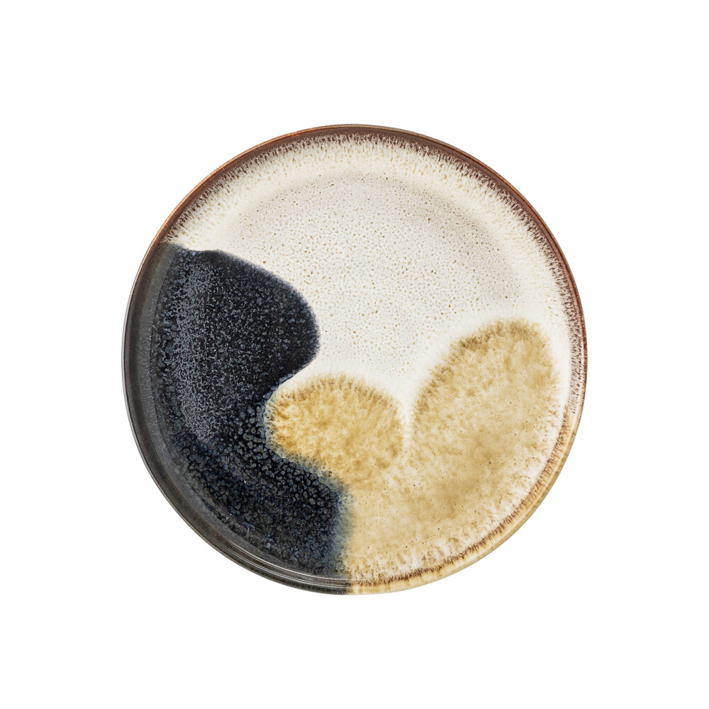 Jules Plate, Grey, Stoneware - Image 3
