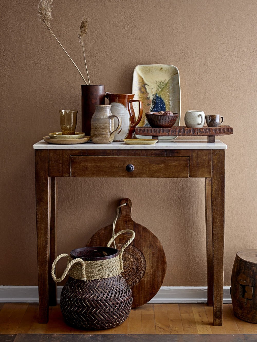 Hauge Console Table, Brown, FSC 100%® Mango - Image 5
