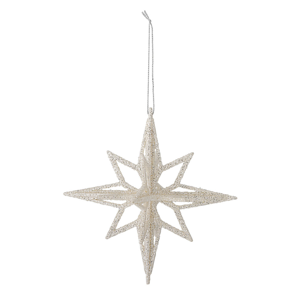Chue Ornament, Silver, Plastic