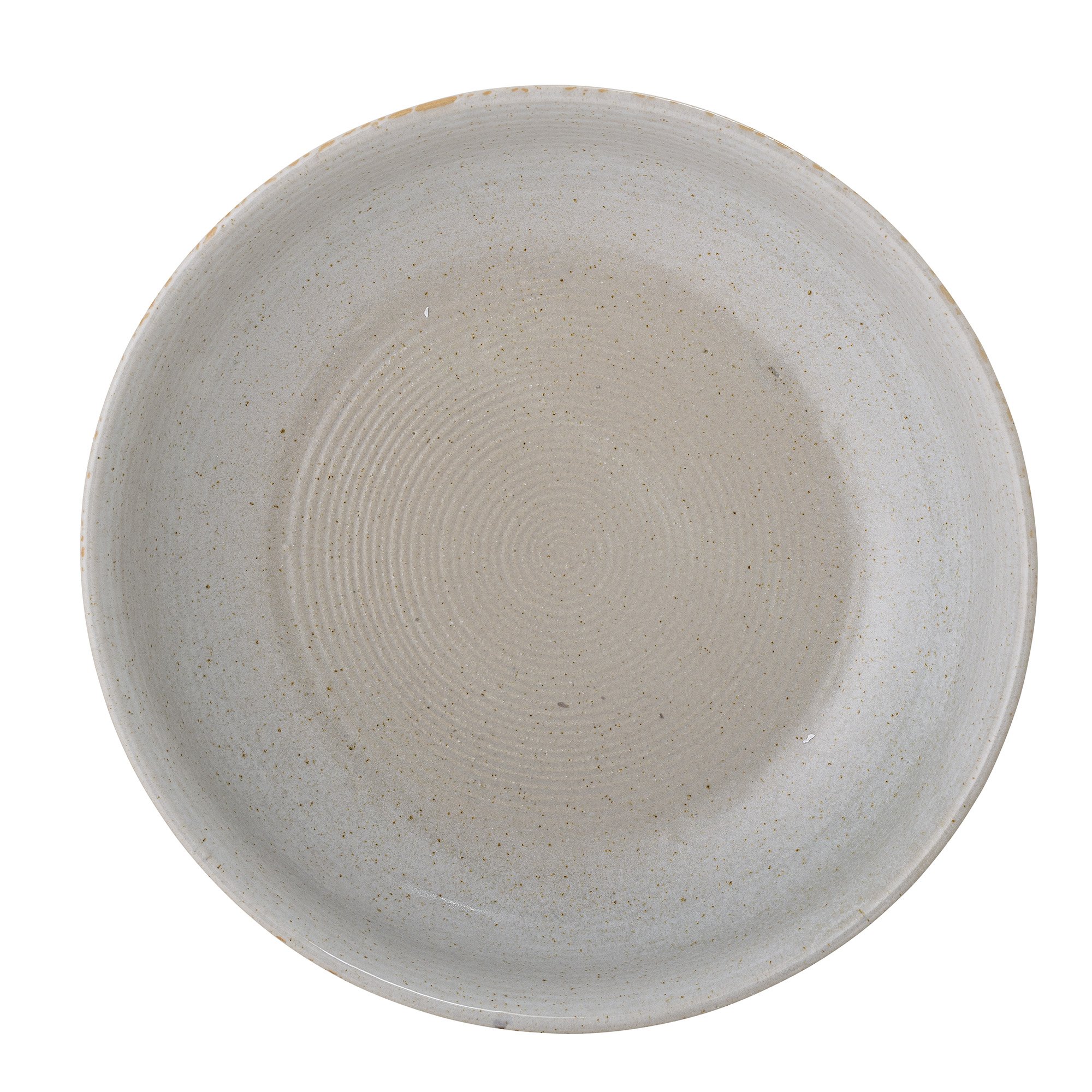Taupe Bowl, Grey, Stoneware - Image 2