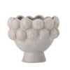 Poldor Flowerpot, Grey, Stoneware