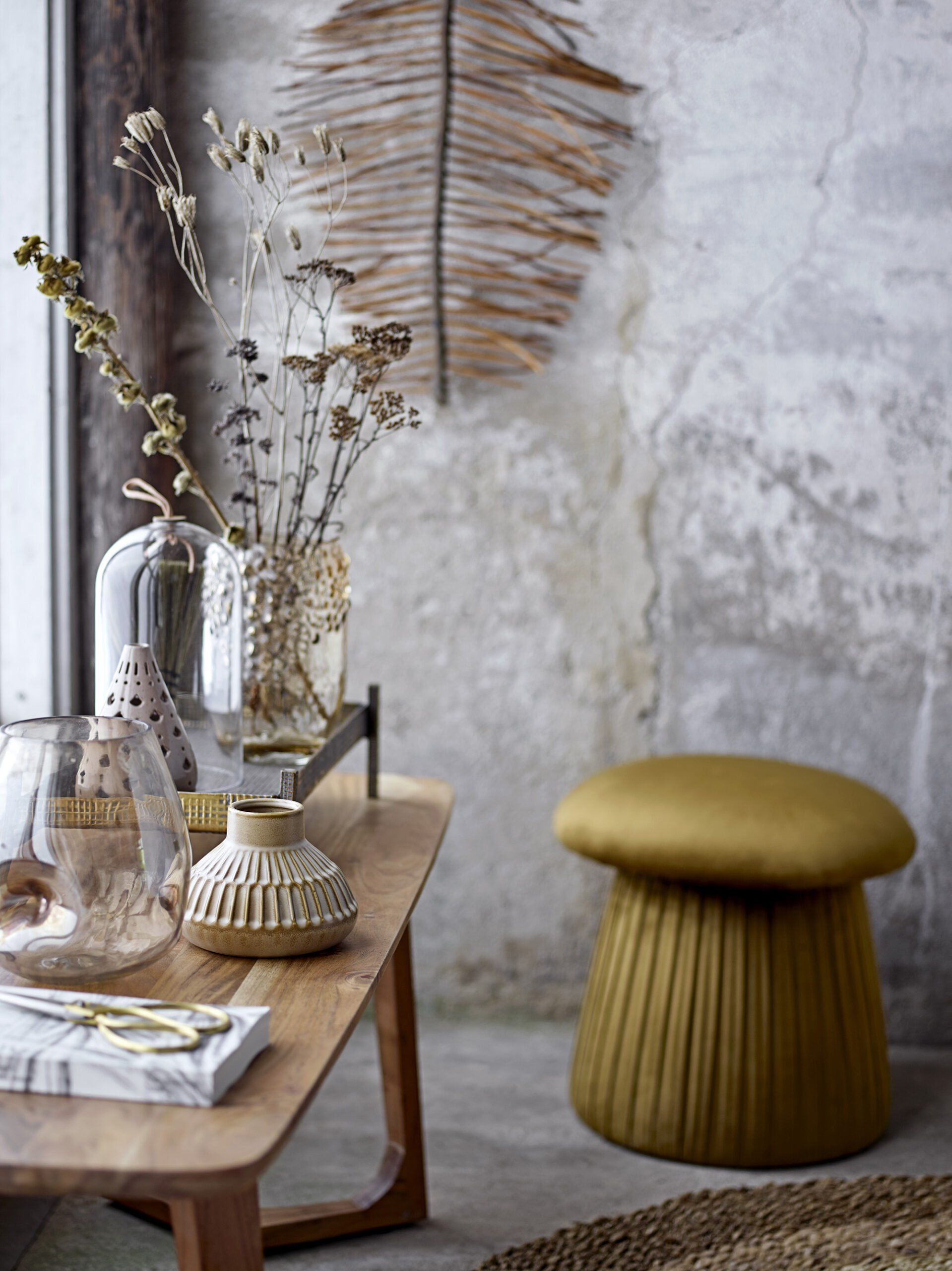 Roberta Pouf, Brown, Polyester - Image 2