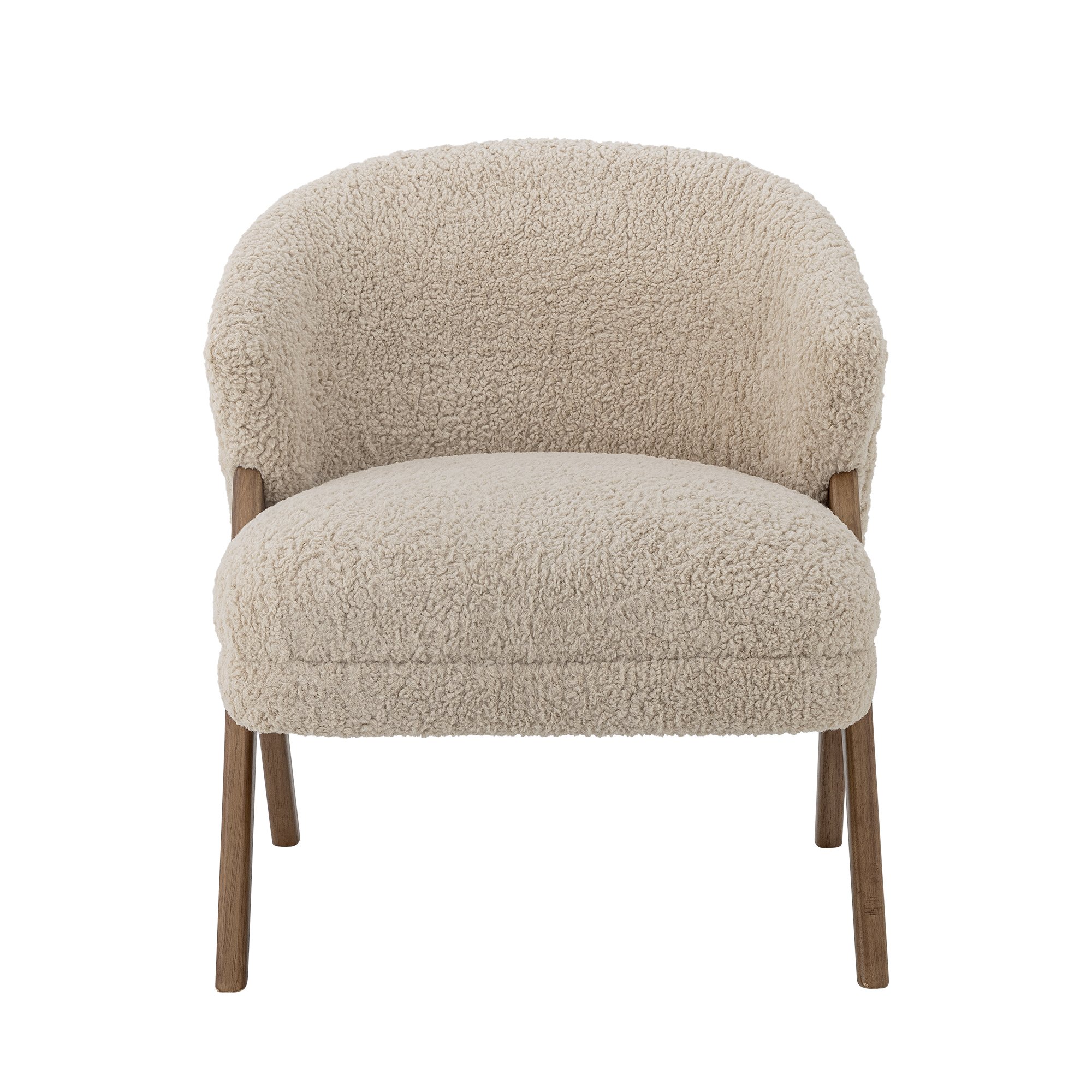 Camino Lounge Chair, Nature, Rubberwood - Image 2