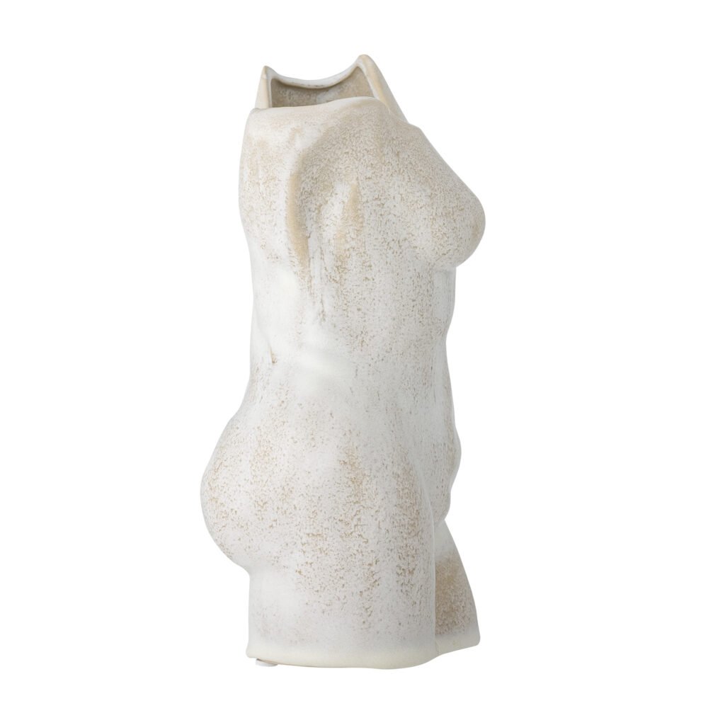 Athena Vase, Nature, Stoneware - Image 3
