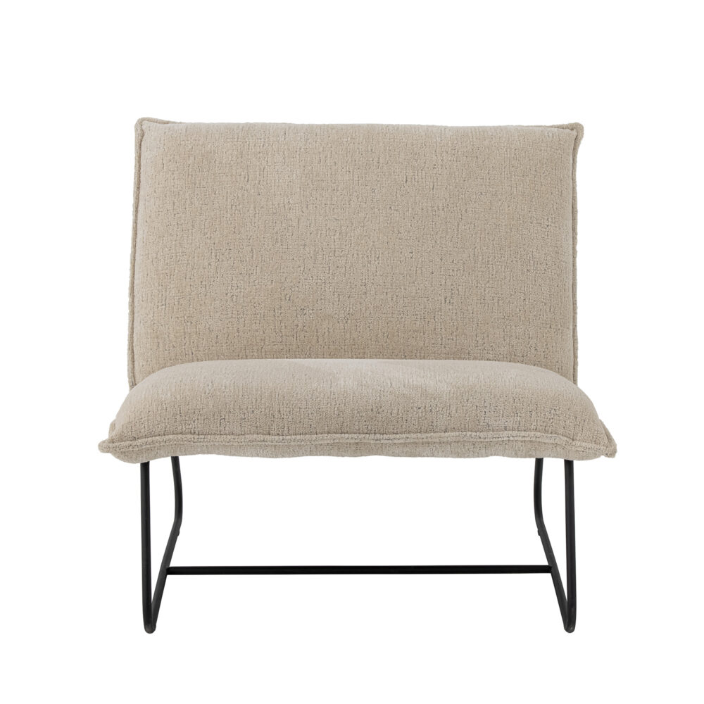 Cape Lounge Chair, Nature, Recycled Polyester