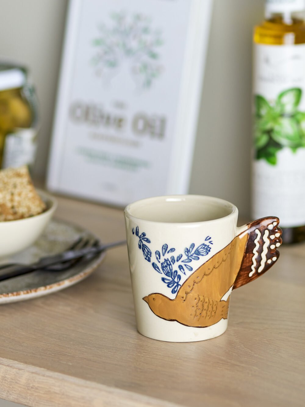Hezha Cup, Nature, Stoneware - Image 2