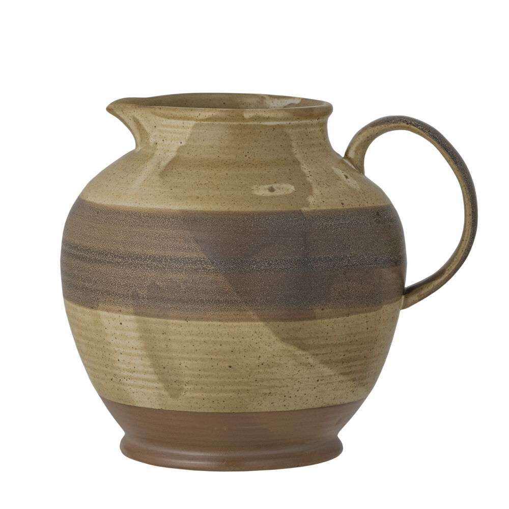 Solange Jug, Nature, Stoneware
