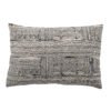 Jiyar Cushion, Black, Cotton