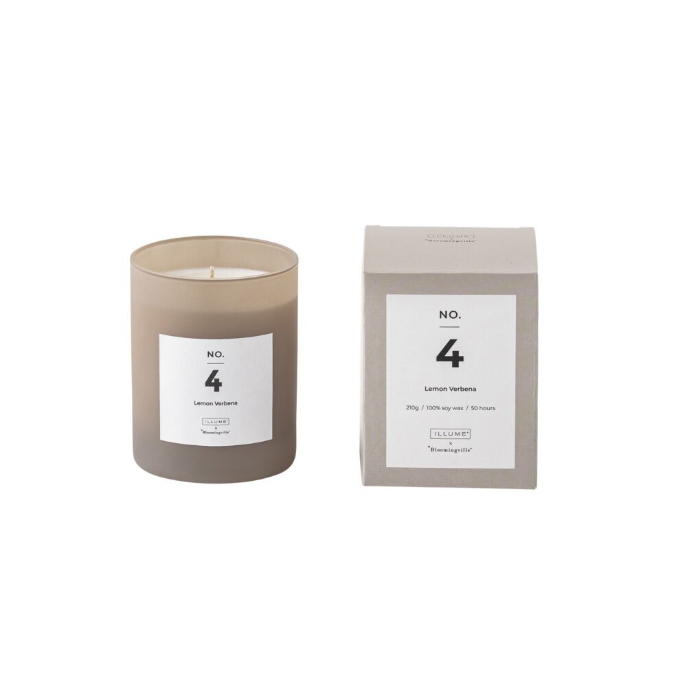 NO.4-Lemon Verbena Scent Candle, Nature, Wax