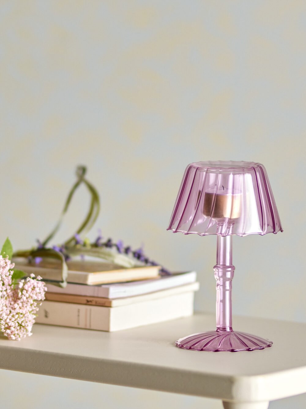 Cisco Votive, Rose, Glass - Image 3