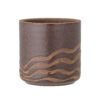 Haakon Deco Flowerpot, Brown, Terracotta