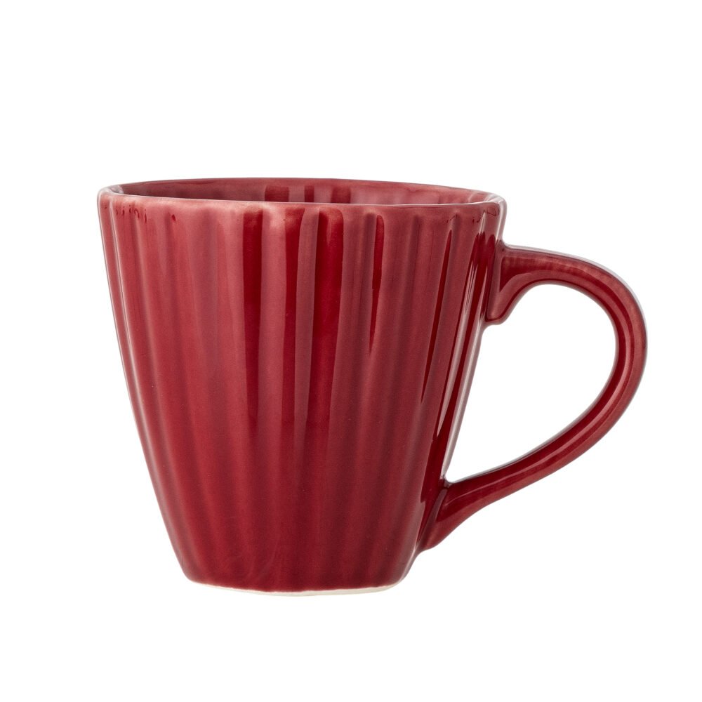 Latina Mug, Red, Stoneware