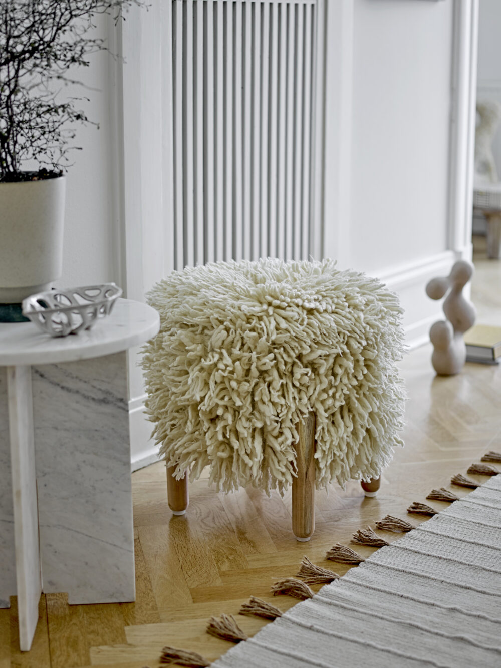 Avino Rug, Nature, Cotton - Image 4