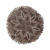 Cizzy Cushion, Brown, Cotton