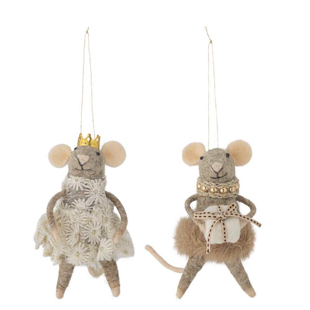 Peo Ornament, Brown, Wool