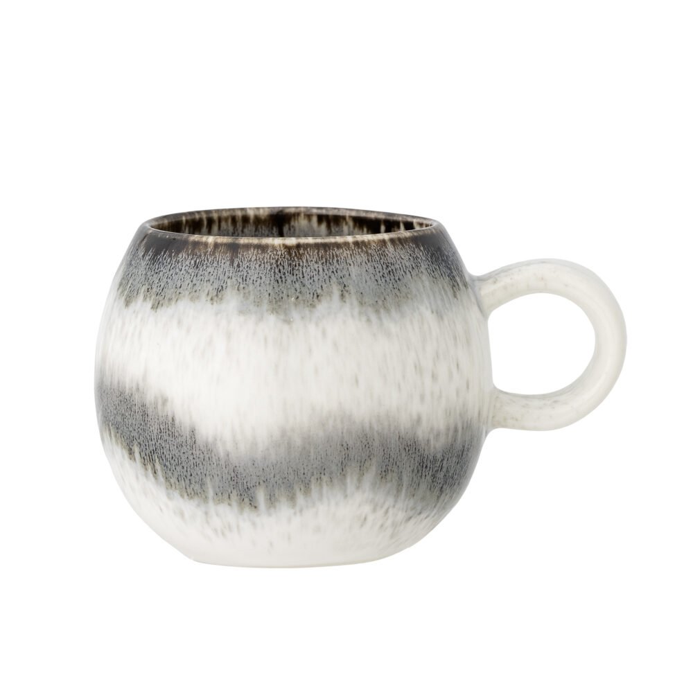 Paula Cup, Grey, Stoneware