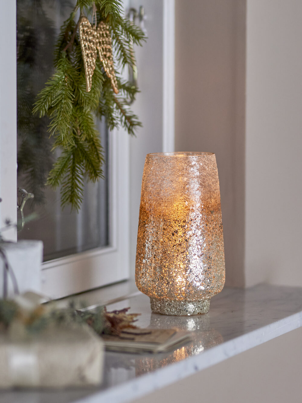 Lucina Votive, Silver, Glass - Image 3