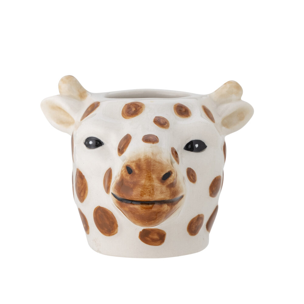 Alazar Vase, Brown, Stoneware