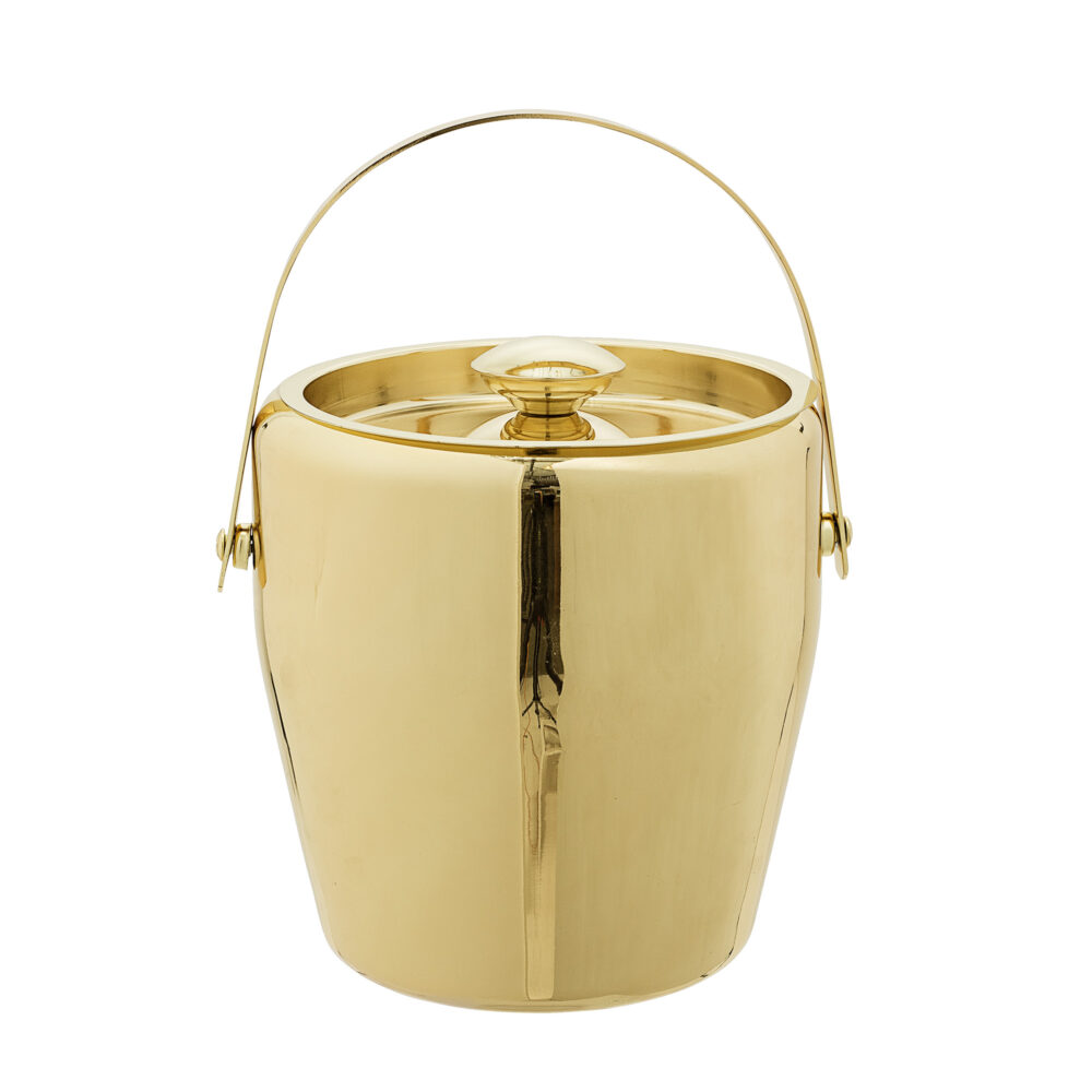 Cocktail Ice Bucket, Gold, Stainless Steel