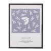 Flye Illustration w/ Frame, Black, Pine