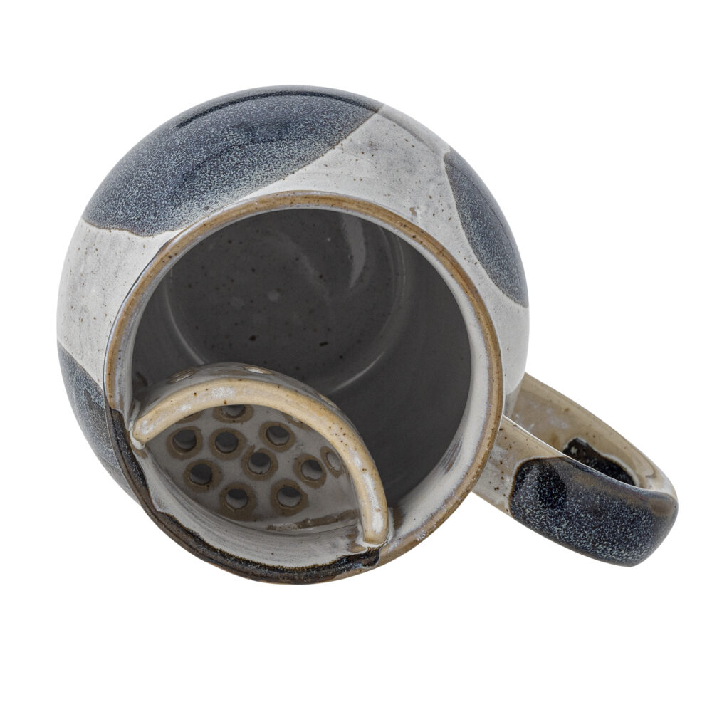 Alicia Mug, Blue, Stoneware - Image 3