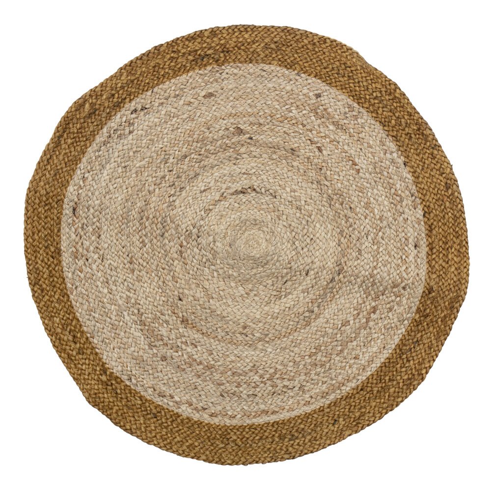 Birk Rug, Brown, Jute