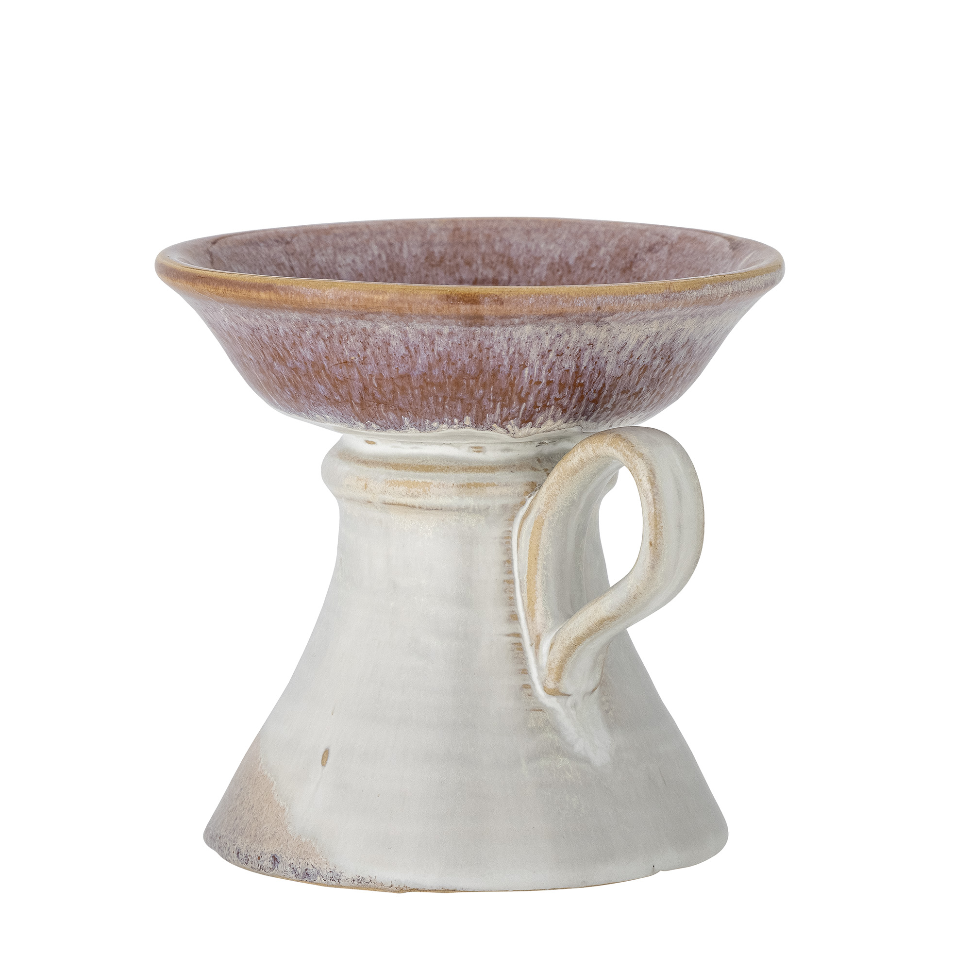 Soreyah Candle Holder, Rose, Stoneware - Image 3