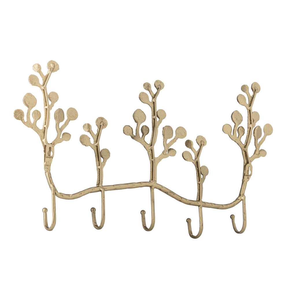 Padova Coat Rack, Brass, Metal - Image 2