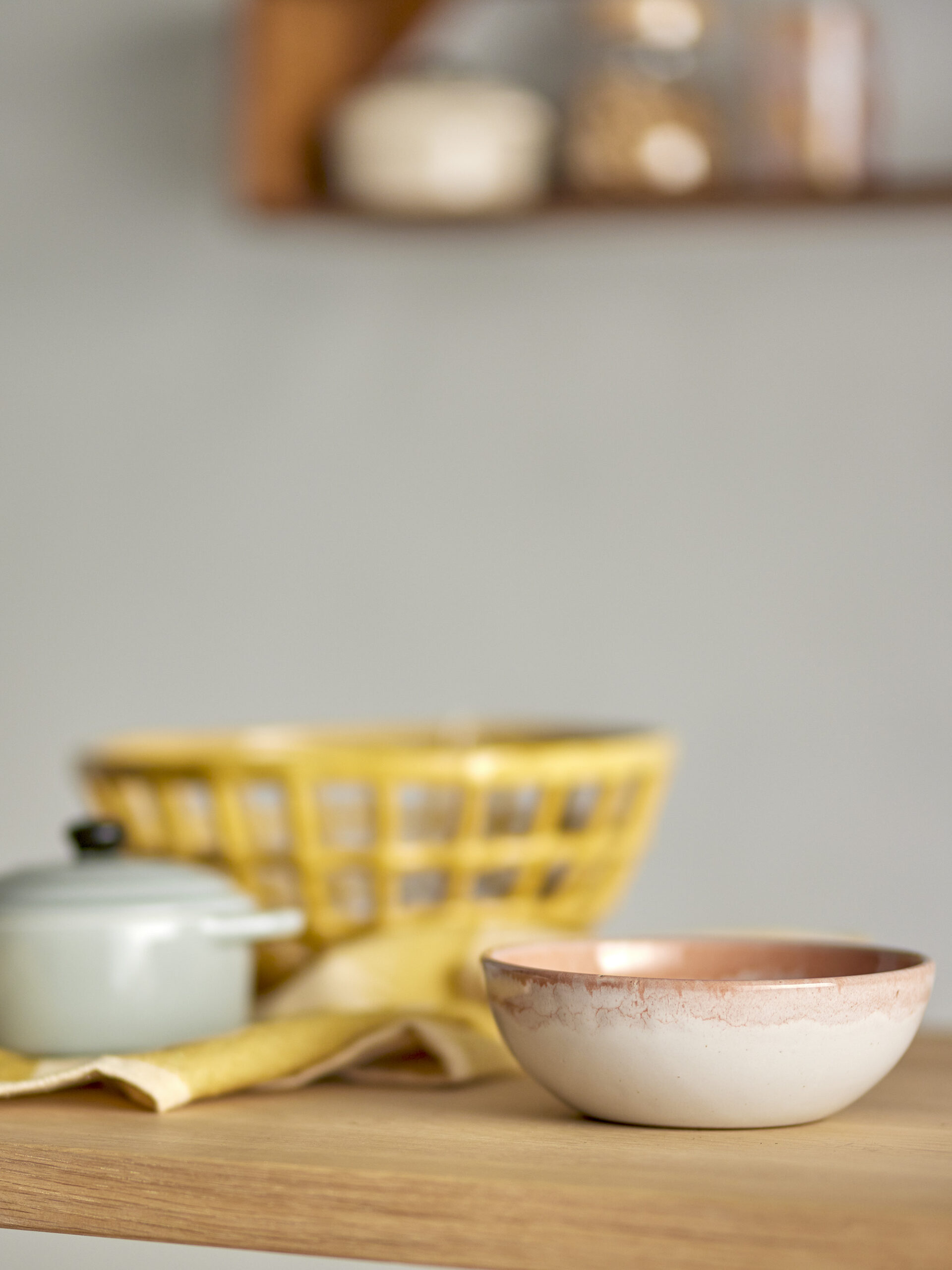 Paula Bowl, Orange, Stoneware - Image 4