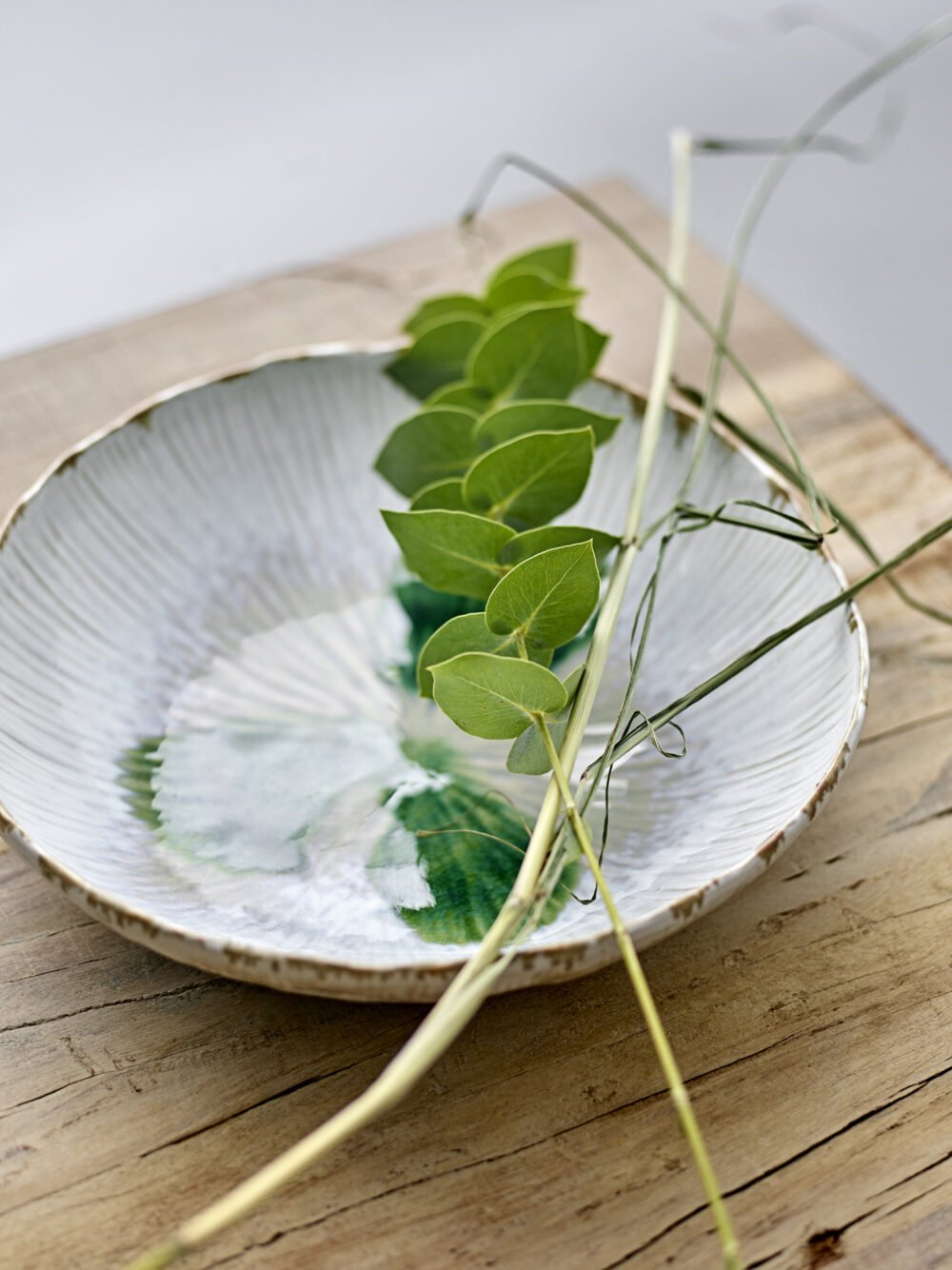 Mati Bowl, Green, Stoneware - Image 4