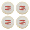 Hadden Plate, Red, Stoneware