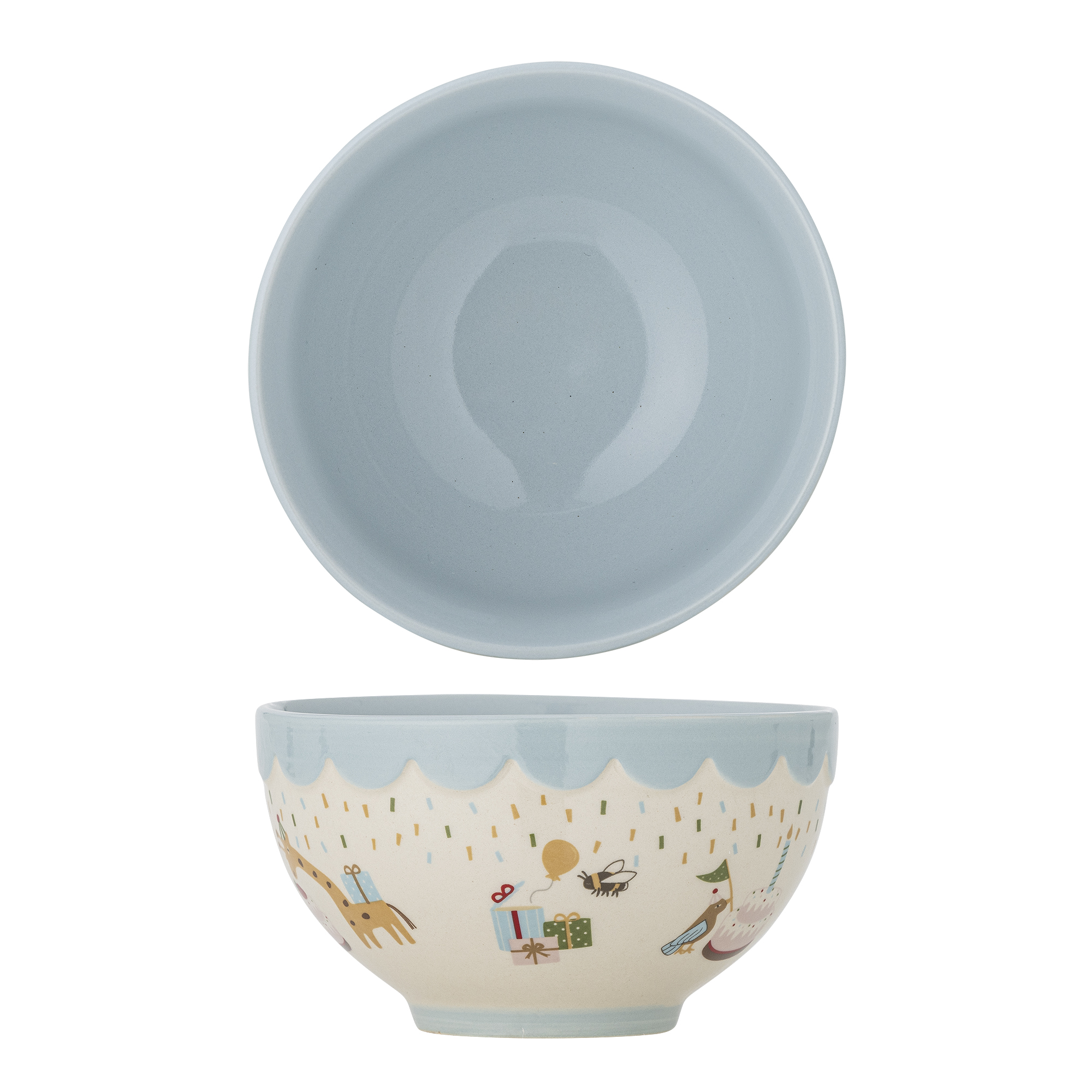 Celebrate Bowl, Blue, Stoneware