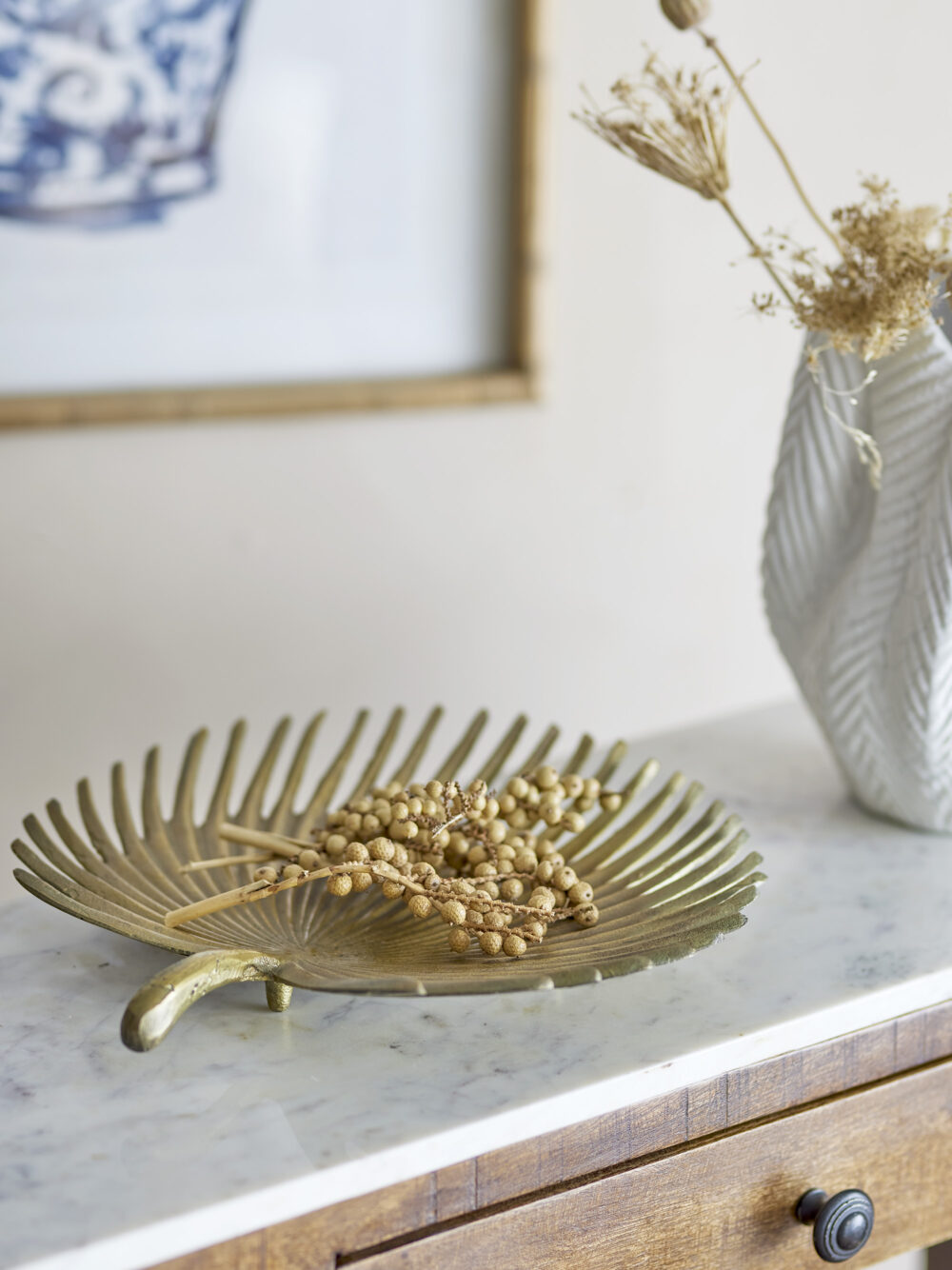Lillie Tray, Brass, Aluminum - Image 4