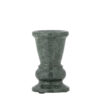 Sicilia Candle Holder, Green, Marble