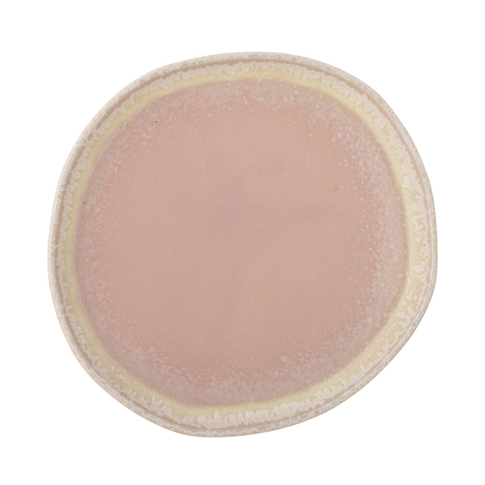 Louisa Plate, Rose, Stoneware - Image 3